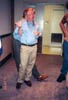 Michael Carter and Jeremy Bulloch entertaining the crowd