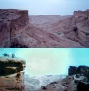 Tunisia: Star Wars Canyon: Mos Eisley overlook